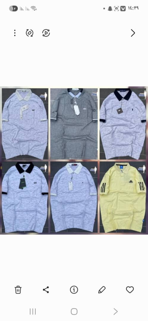 Polo manches courtes homme