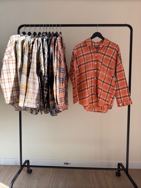 Рубашка в клетку