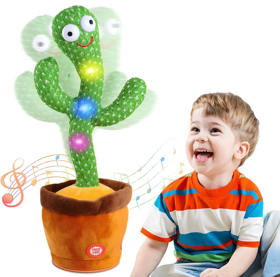 Cactus dansant interactif enfant