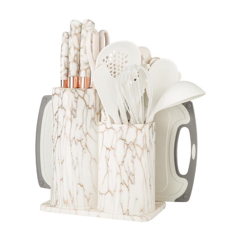 Silicone Ladle 19pcs kitchenware-set