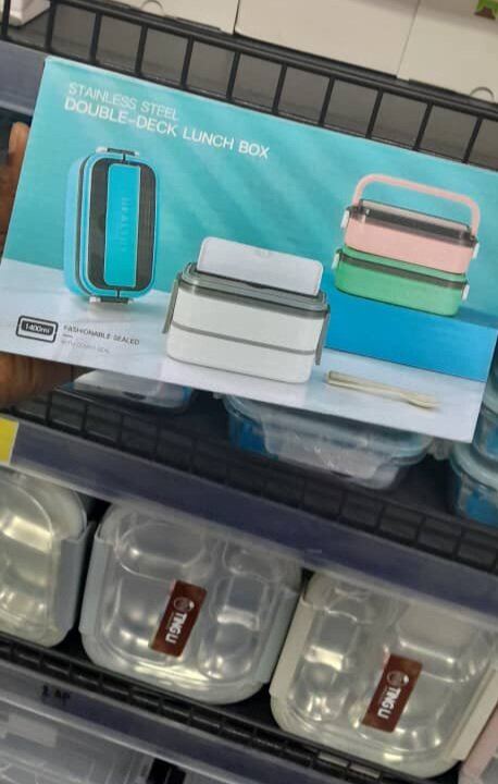 Boîte à lunch en acier inoxydable