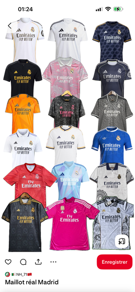 Maillot de foot Real Madrid