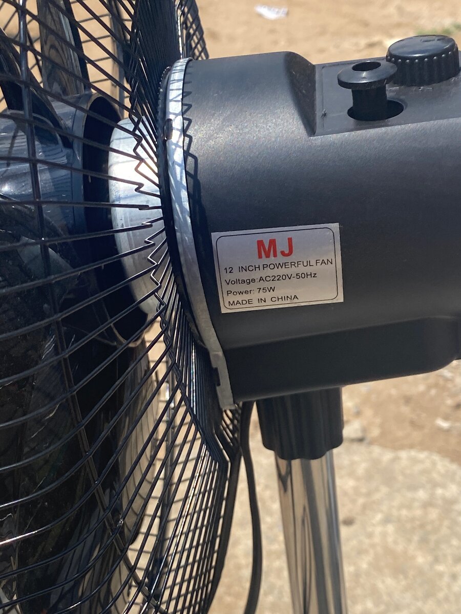 Powerful Pedestal Fan 12 Inch