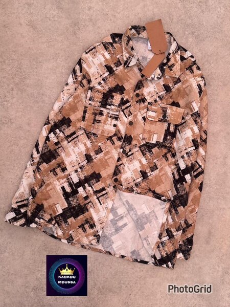 Chemise Homme à Motifs Élégants