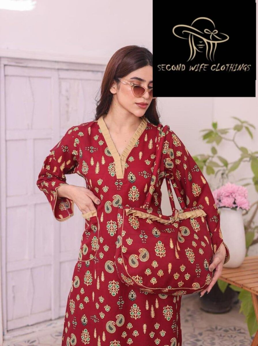 Lawn 3 pc with Bag arrival