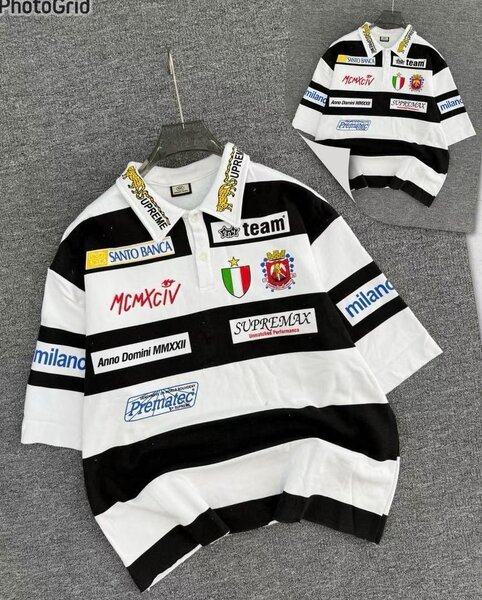 Polo rayé homme tendance