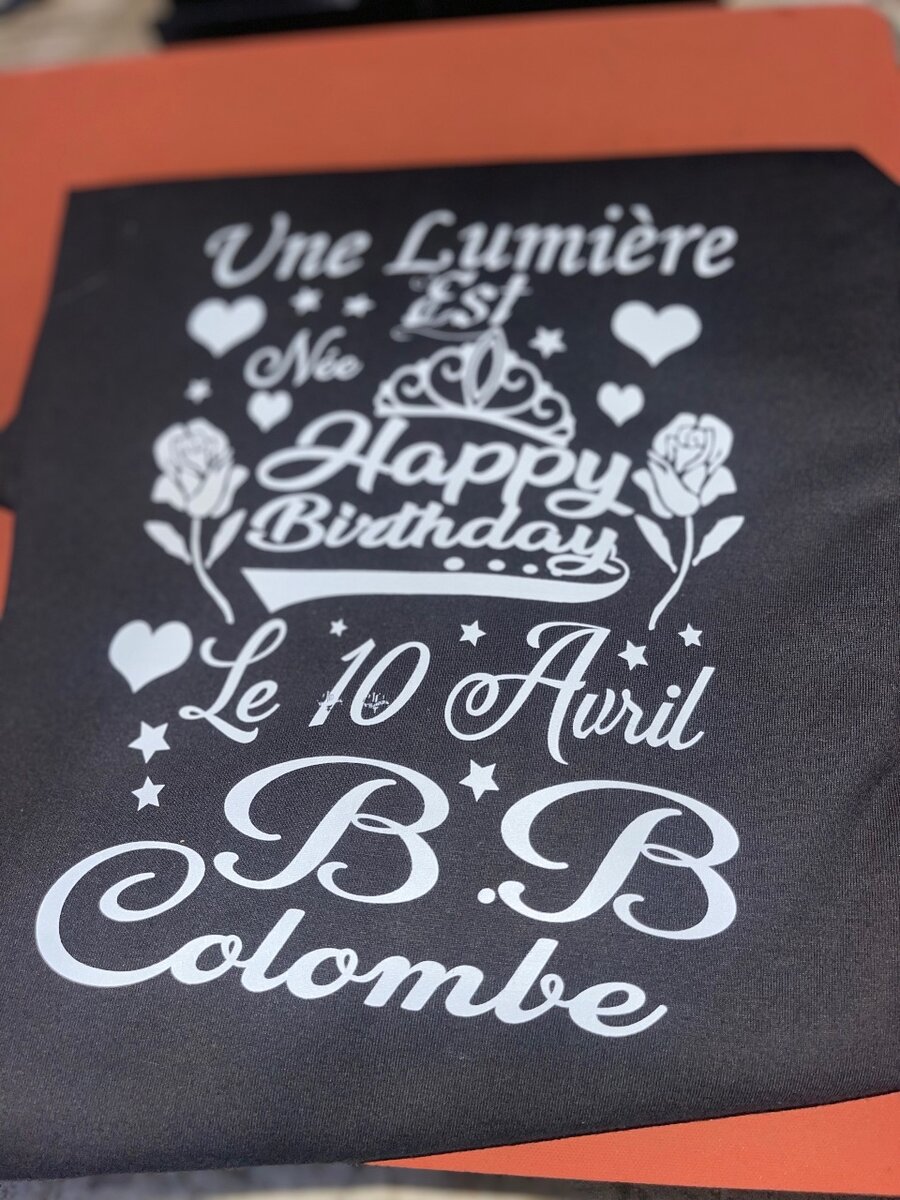 T-shirt Anniversaire Enfant