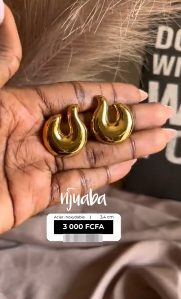 Boucles d'oreilles bijoux femmes