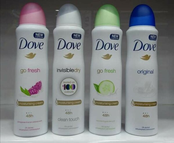 Dove deodorant