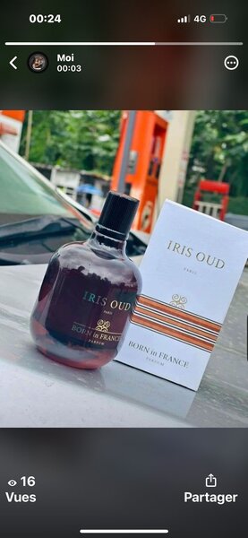 Parfum Iris Oud Élégant