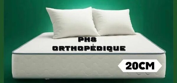 Matelas Orthopédique 20cm PHS - Confort et Soutien