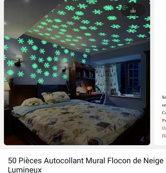 Autocollants Muraux Lumineux