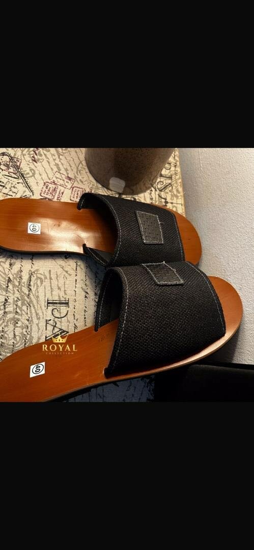 Sandales en Raphia mixte