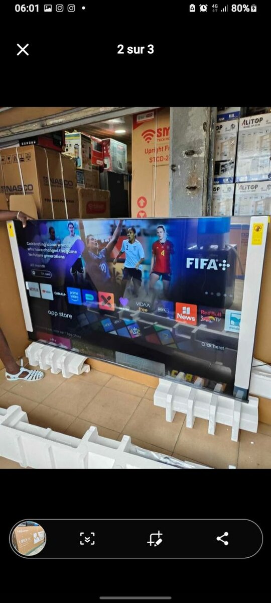 TV HISENSE 75P