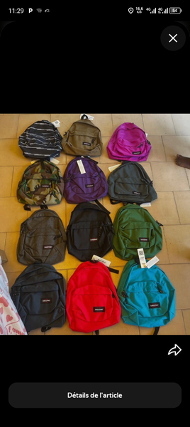 Sac à dos coloré polyvalent