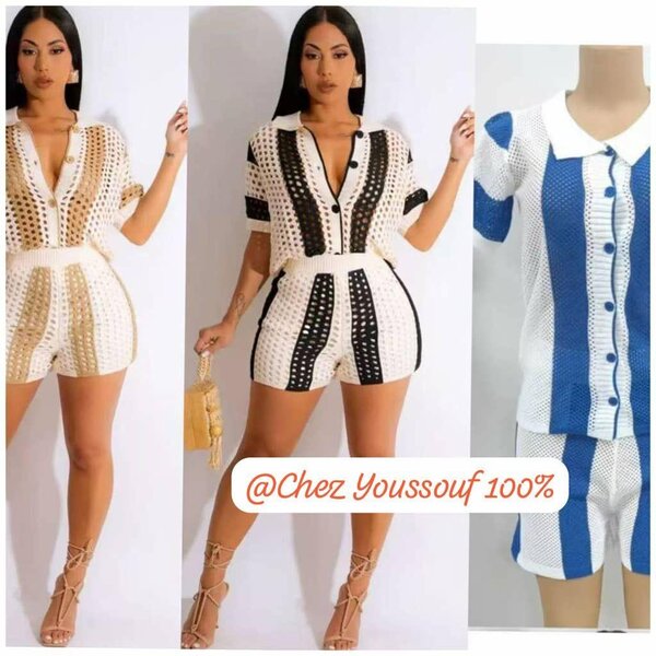 Combinaison tricot femme