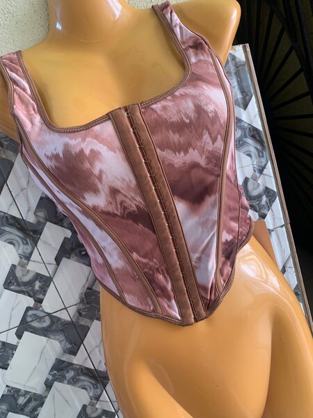 Corset femme élégant style bohème