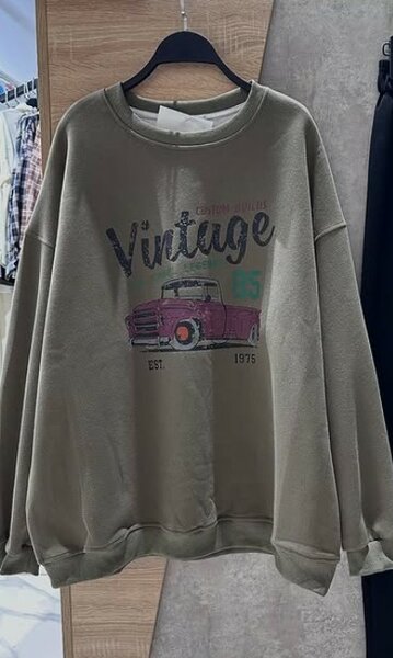 Оверсайз свитшот