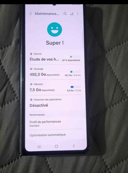 Samsung Galaxy S22 noir
