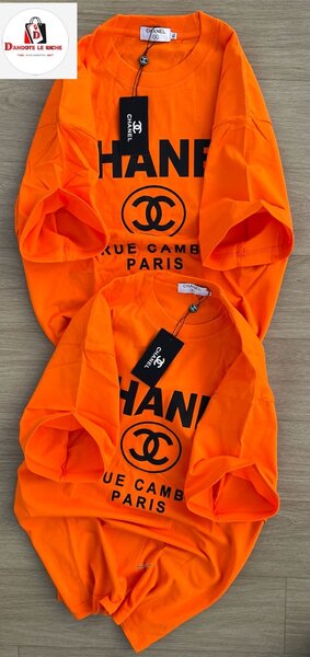 T-shirt orange tendance