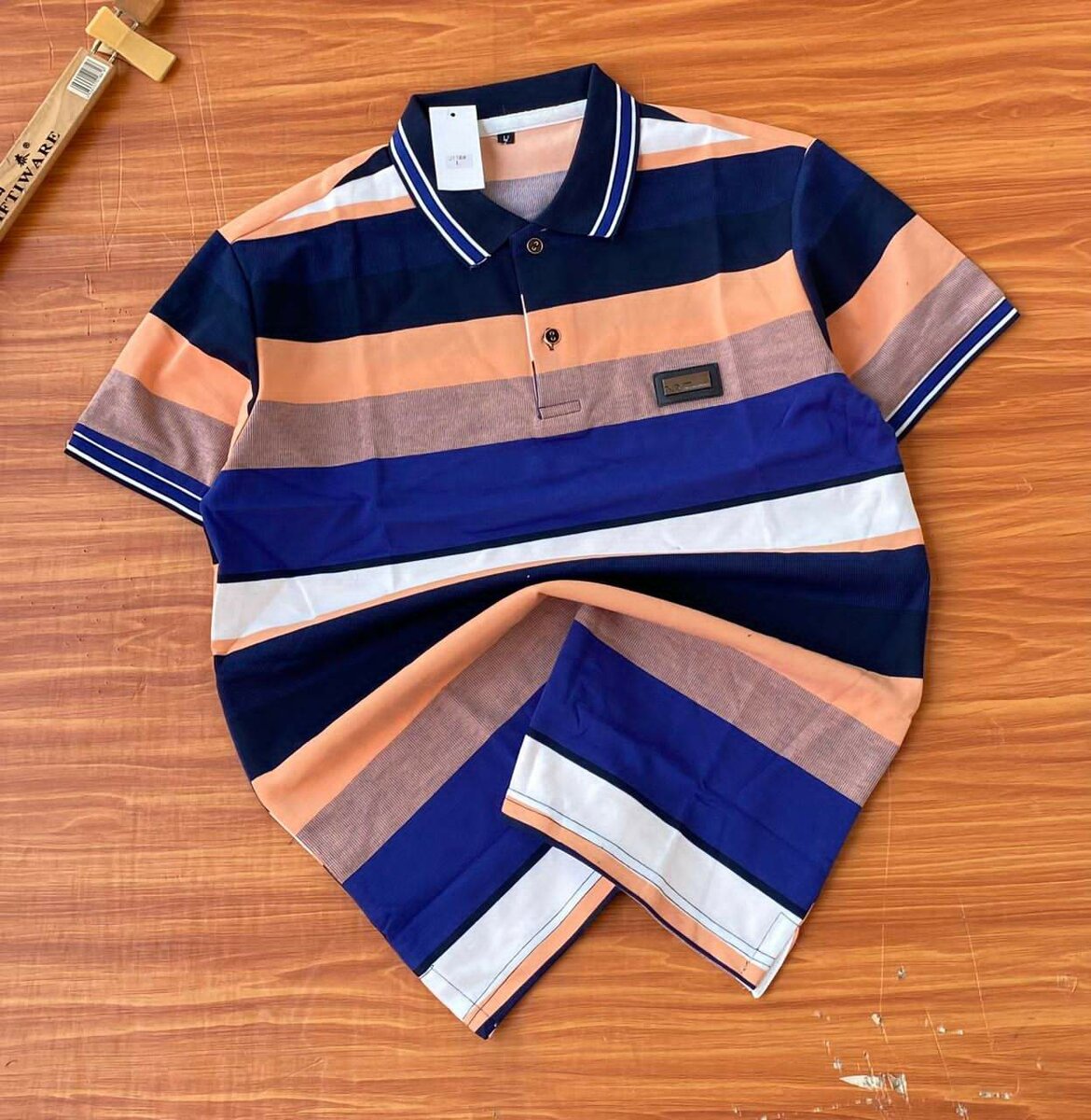 STRIPED LACOSTE