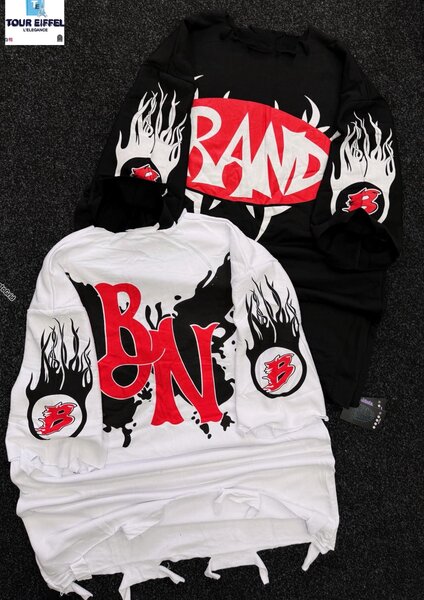 T-shirt graphique décontractée