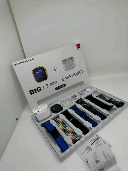 Montre Connectée Ultra Max avec Écouteurs