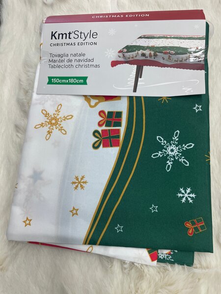 Nappe de Noël 150x180cm Kmt
