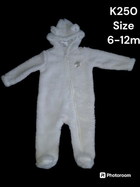 Slip-on jumpsuit for newborns