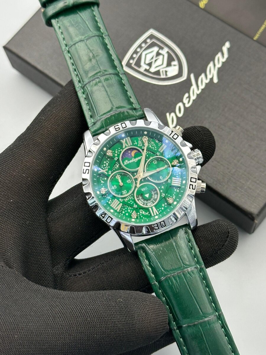 Montre chronographe élégante homme