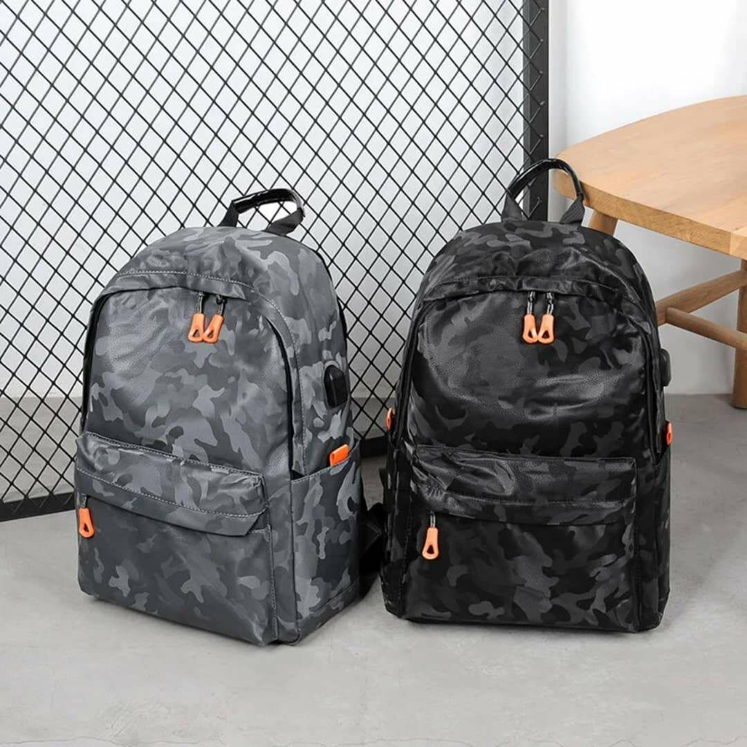 Sac à dos camouflage urbain