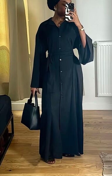 Robe noire élégante