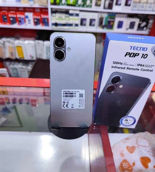Tecno Pop 10 Smartphone 120Hz