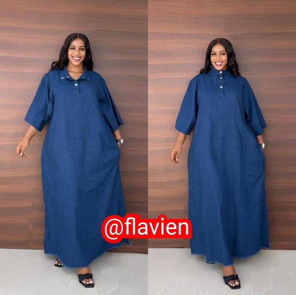 Robe en jean élégante