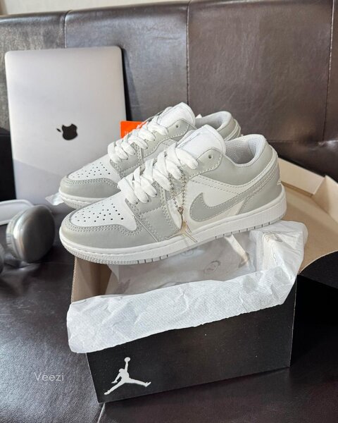 Baskets Nike Air Jordan grises