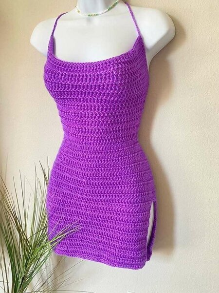 Robe au crochet