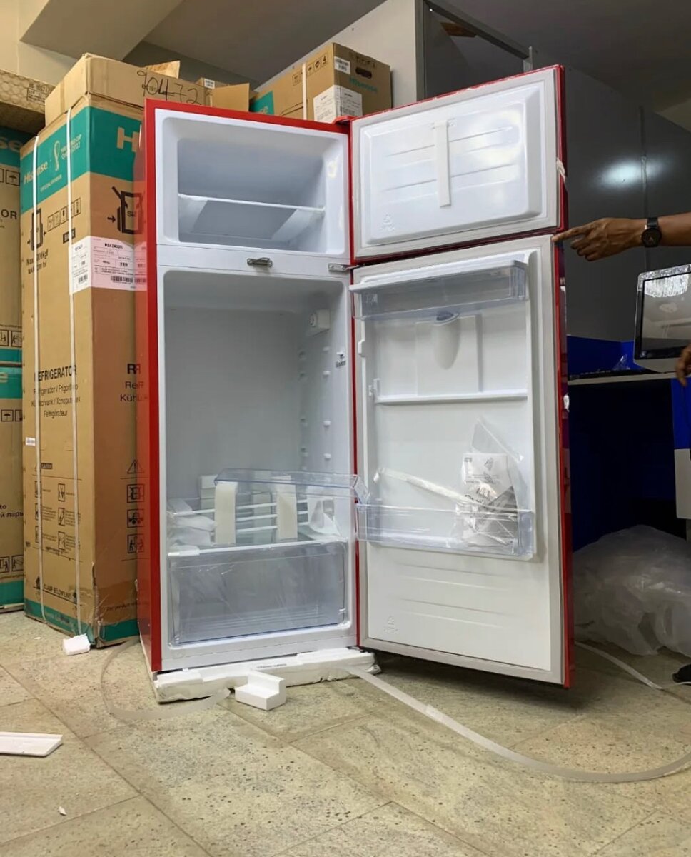 Hisense double door fridge