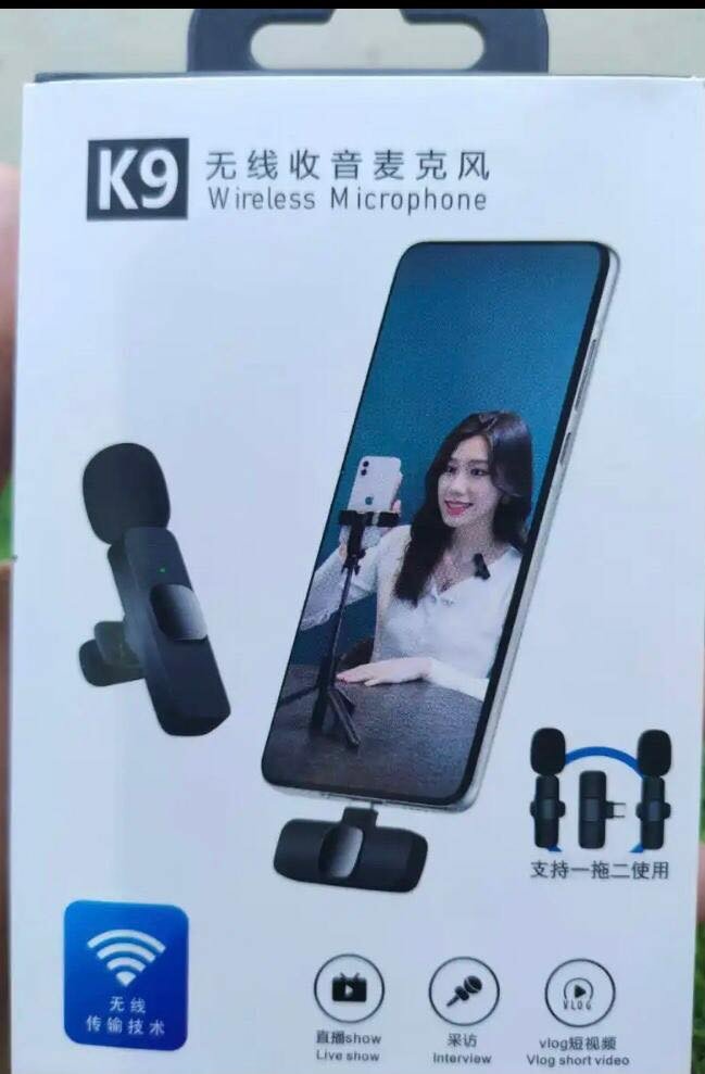 K9 wireless dual mic