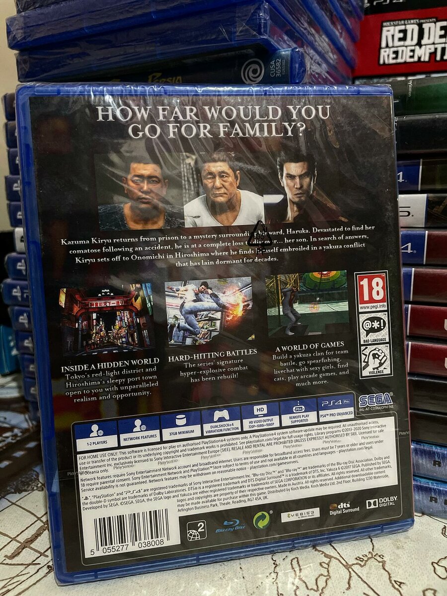 Cd ps4 Yakuza 6: The Song