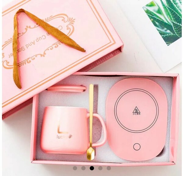 Tasse à café chauffante