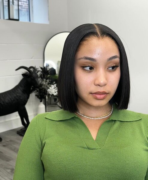 Perruque lisse bob naturelle