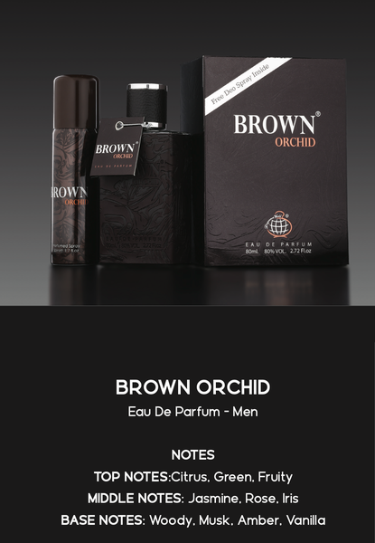 Parfum masculin Brown Orchid