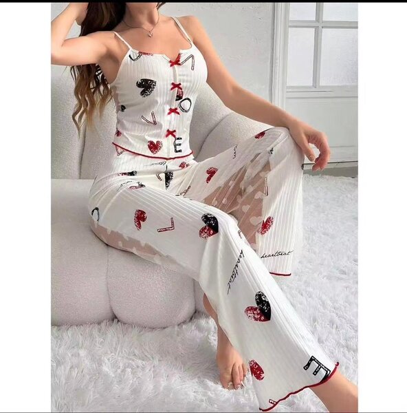 Pyjama élégant imprimé