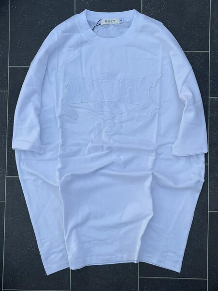 T-shirt oversize blanc