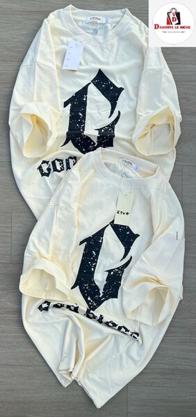 T-shirts oversize à motifs