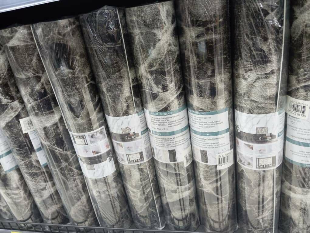 Papier peint autocollant lisse 60cm/3m