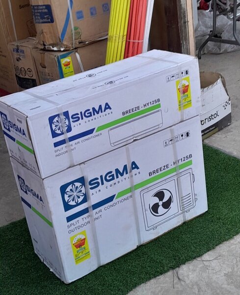 Sigma durable air conditioner 1.5hp r410gas