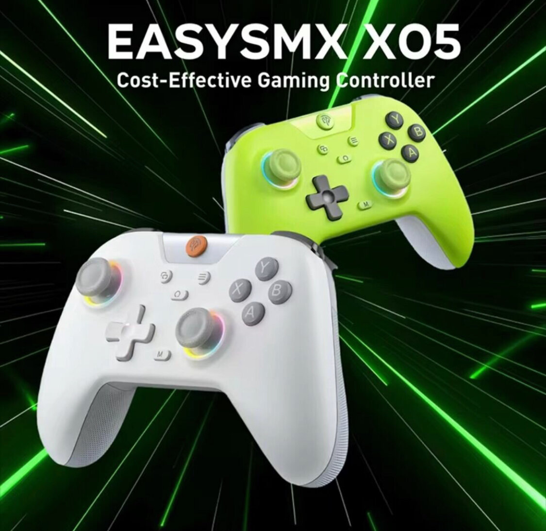 EasySMX X05 Manette de jeu RGB