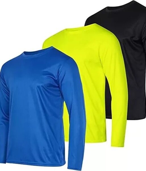 Lot de 3 T-shirts à manches longues