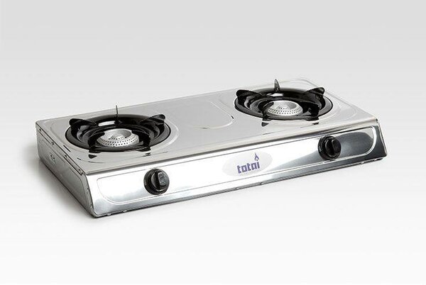 Double burner stove